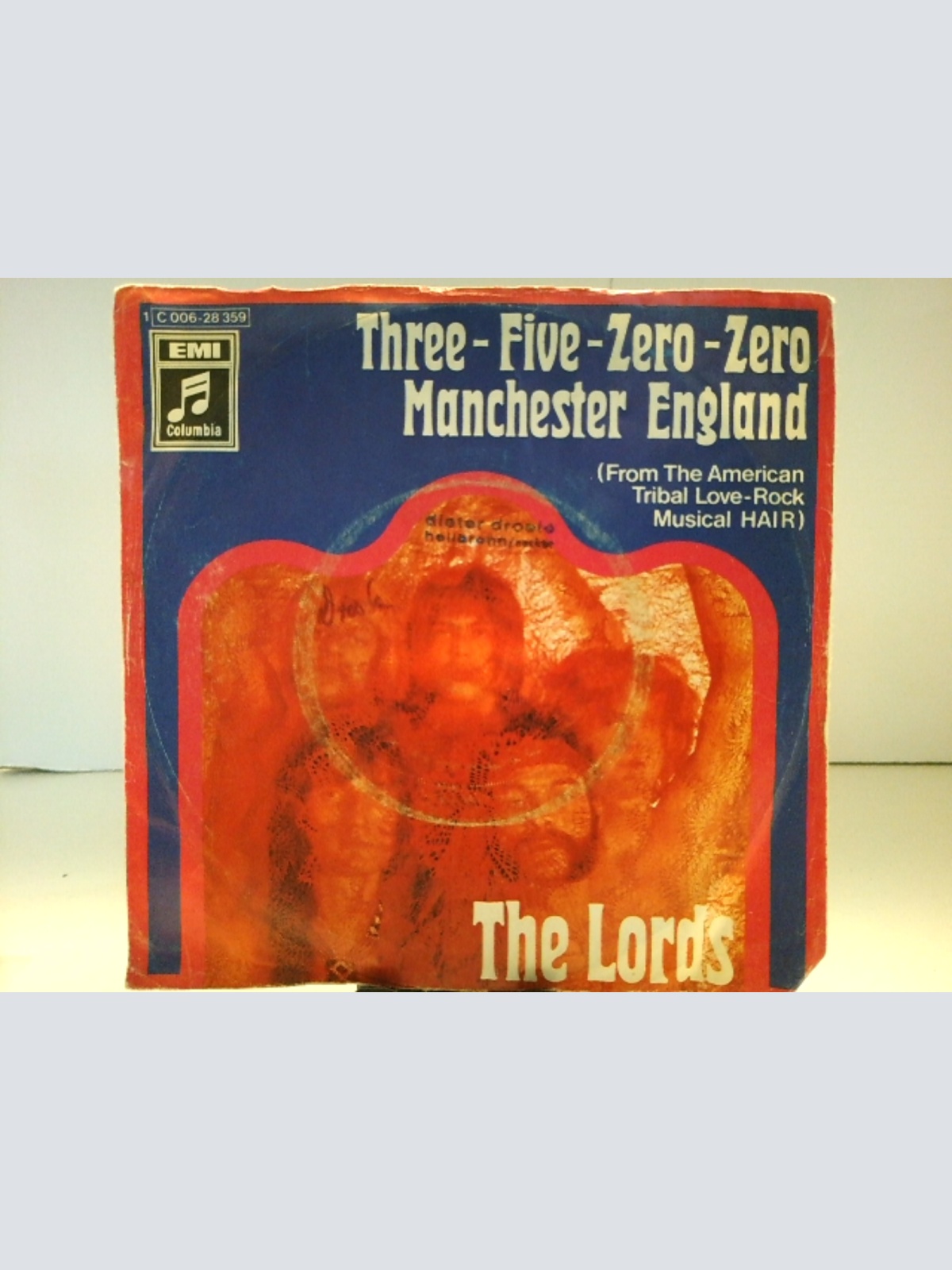 SINGLE / The Lords – Three-Five-Zero-Zero / Manchester England