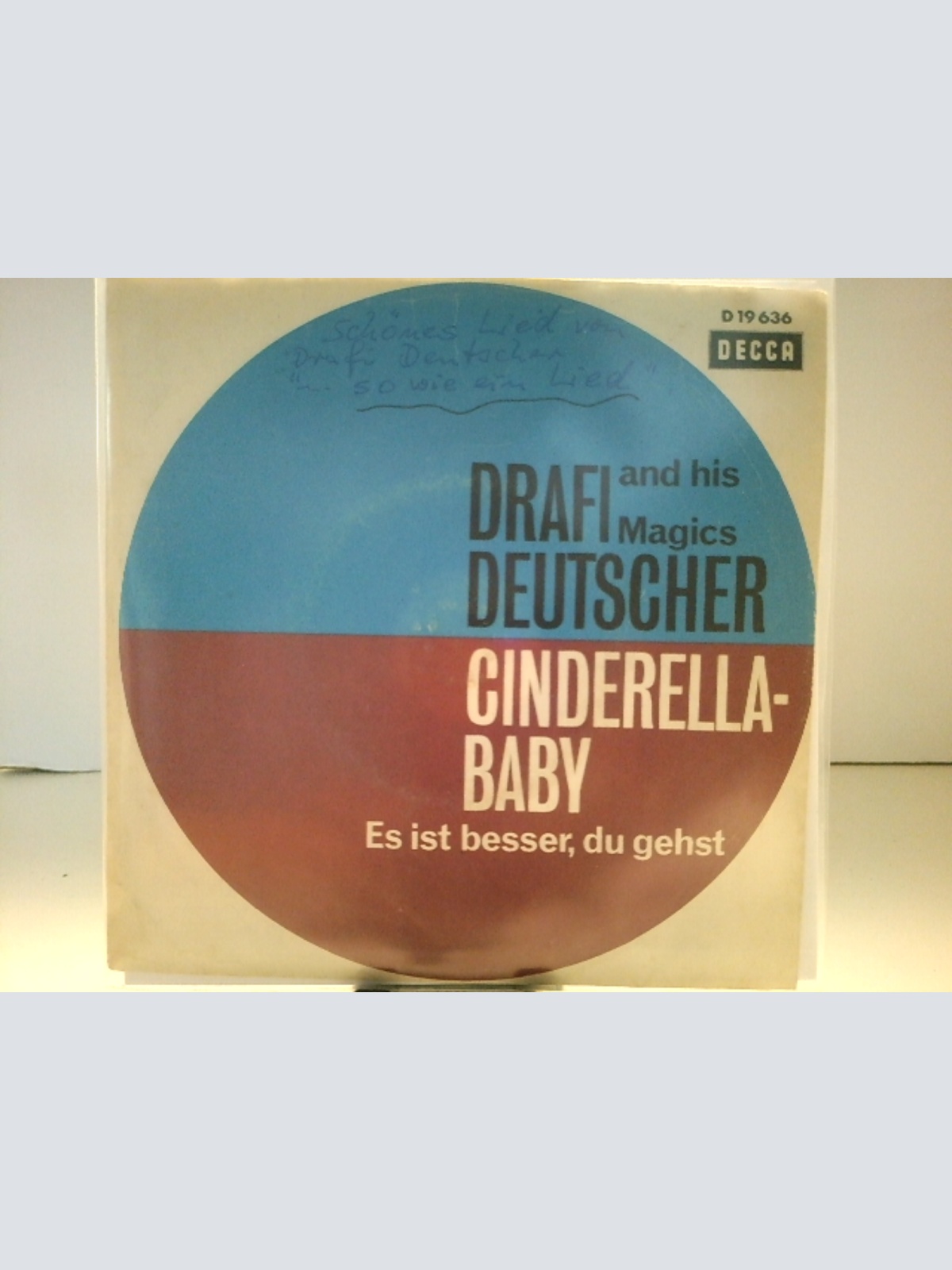 SINGLE / Drafi Deutscher And His Magics – Cinderella Baby