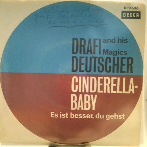 SINGLE / Drafi Deutscher And His Magics – Cinderella Baby