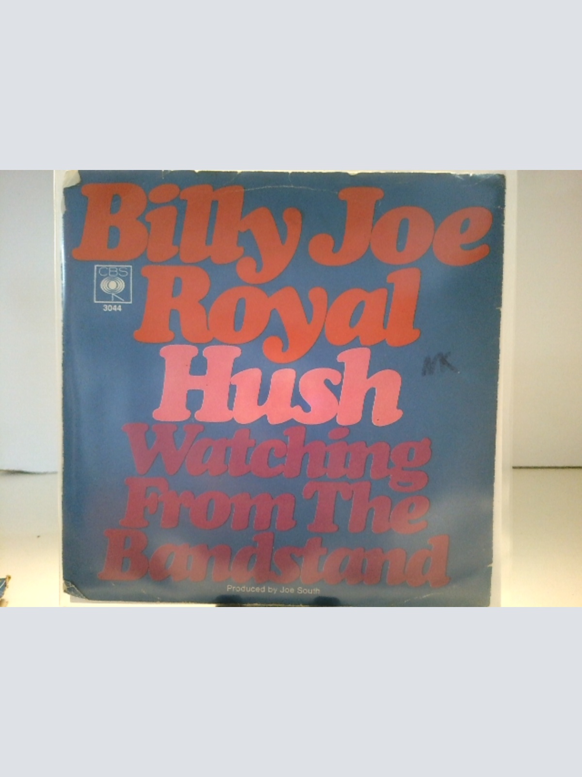 SINGLE / Billy Joe Royal – Hush / Watching From The Bandstand