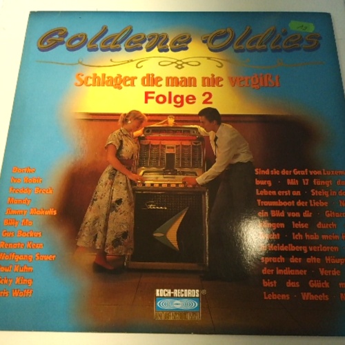 LP / Various – Goldene Oldies (Schlager, Die Man Nie Vergißt) - Folge 2