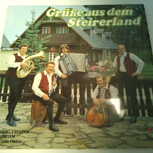 LP / Die Orig. Grazer Spitzbuam – Grüße Aus Dem Steirerland