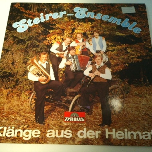 LP / Steirer Ensemble – Klänge Aus Der Heimat