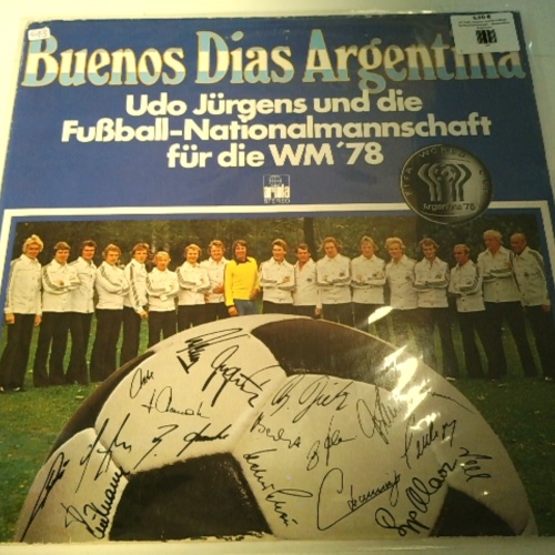 LP / Udo Jürgens Und Die Fußball-Nationalmannschaft – Buenos Dias Argentina
