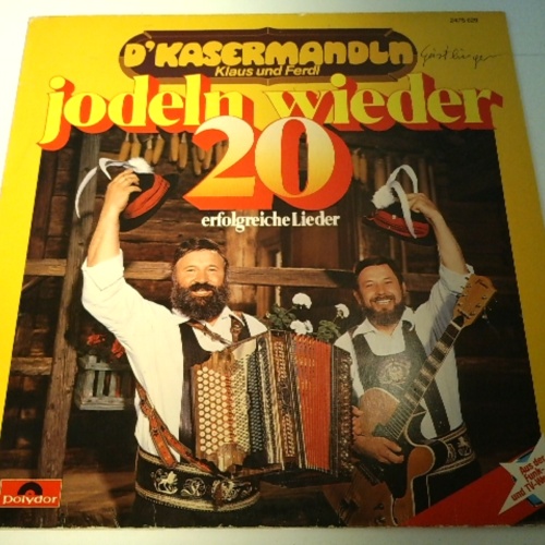 LP / D'Kasermandln – D'Kasermandln Klaus & Ferdl Jodeln Wieder