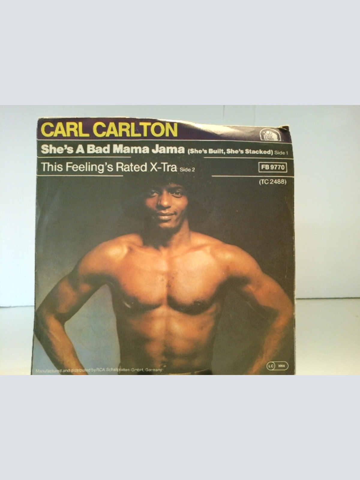 SINGLE / Carl Carlton – She's A Bad Mama Jama (She's Built, She's Stacked)
