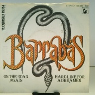 SINGLE / Barrabas – On The Road Again / Hard Line For A Dreamer