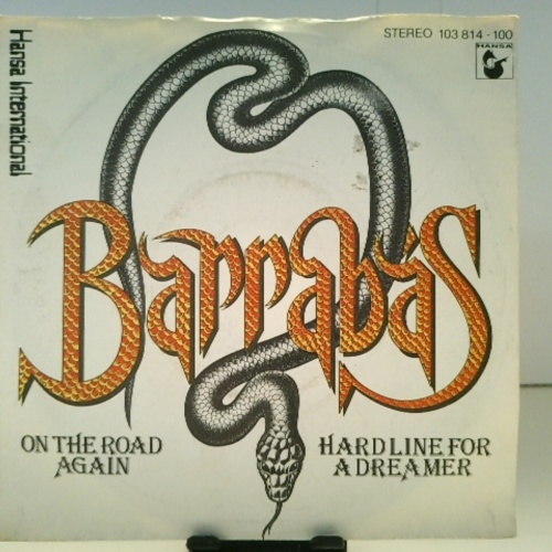 SINGLE / Barrabas – On The Road Again / Hard Line For A Dreamer
