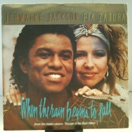 SINGLE / Jermaine Jackson, Pia Zadora – When The Rain Begins To Fall