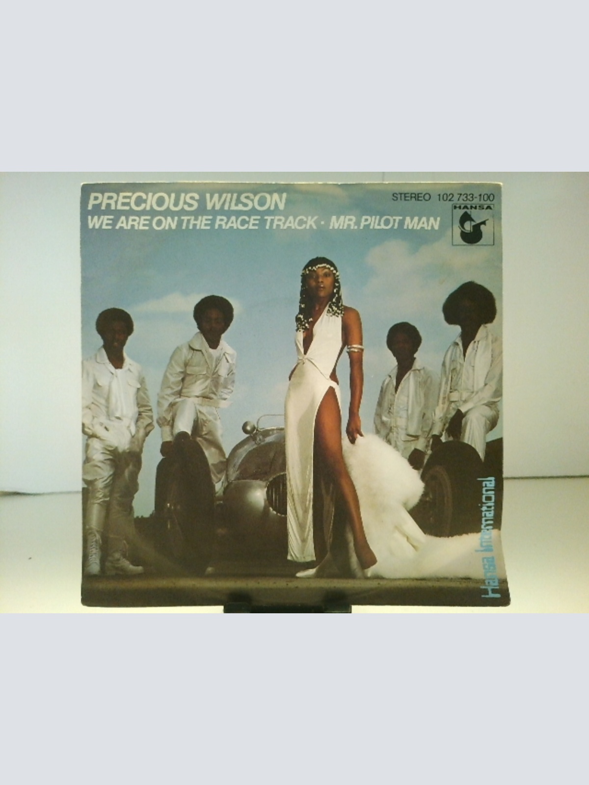 SINGLE / Precious Wilson – We Are On The Race Track / Mr. Pilot Man