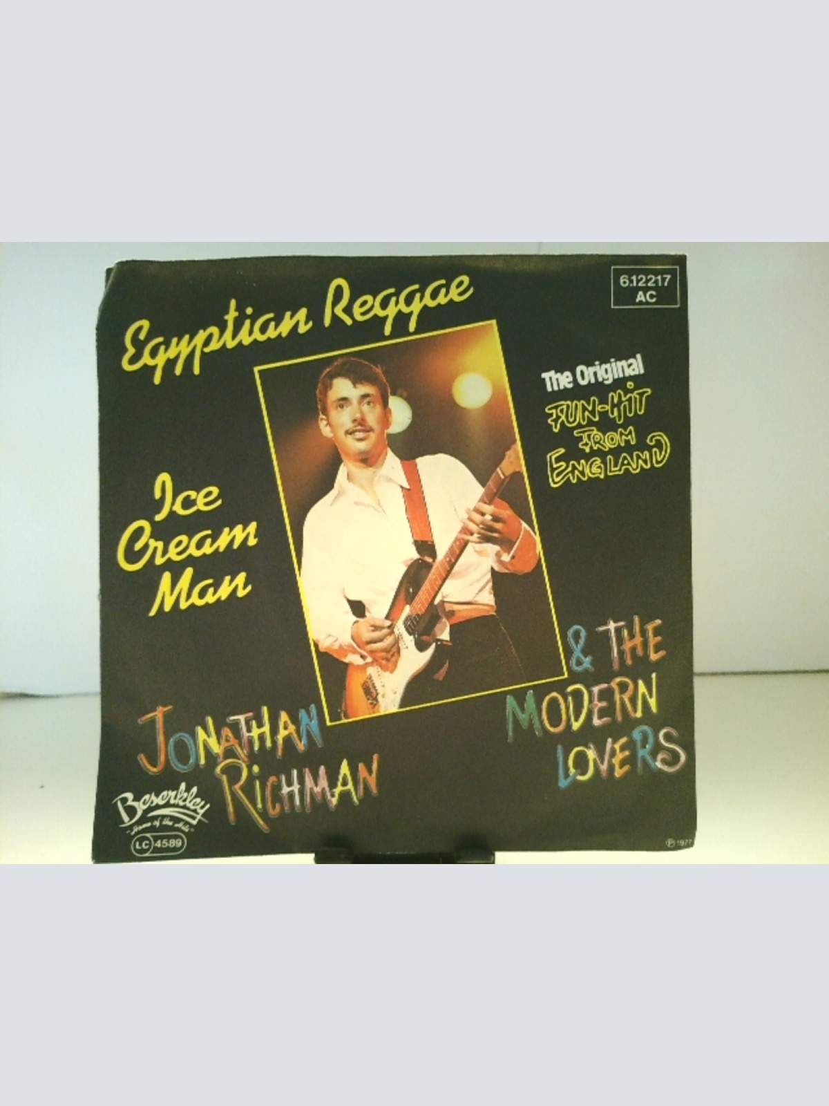 SINGLE / Jonathan Richman & The Modern Lovers – Egyptian Reggae / Ice Cream Man