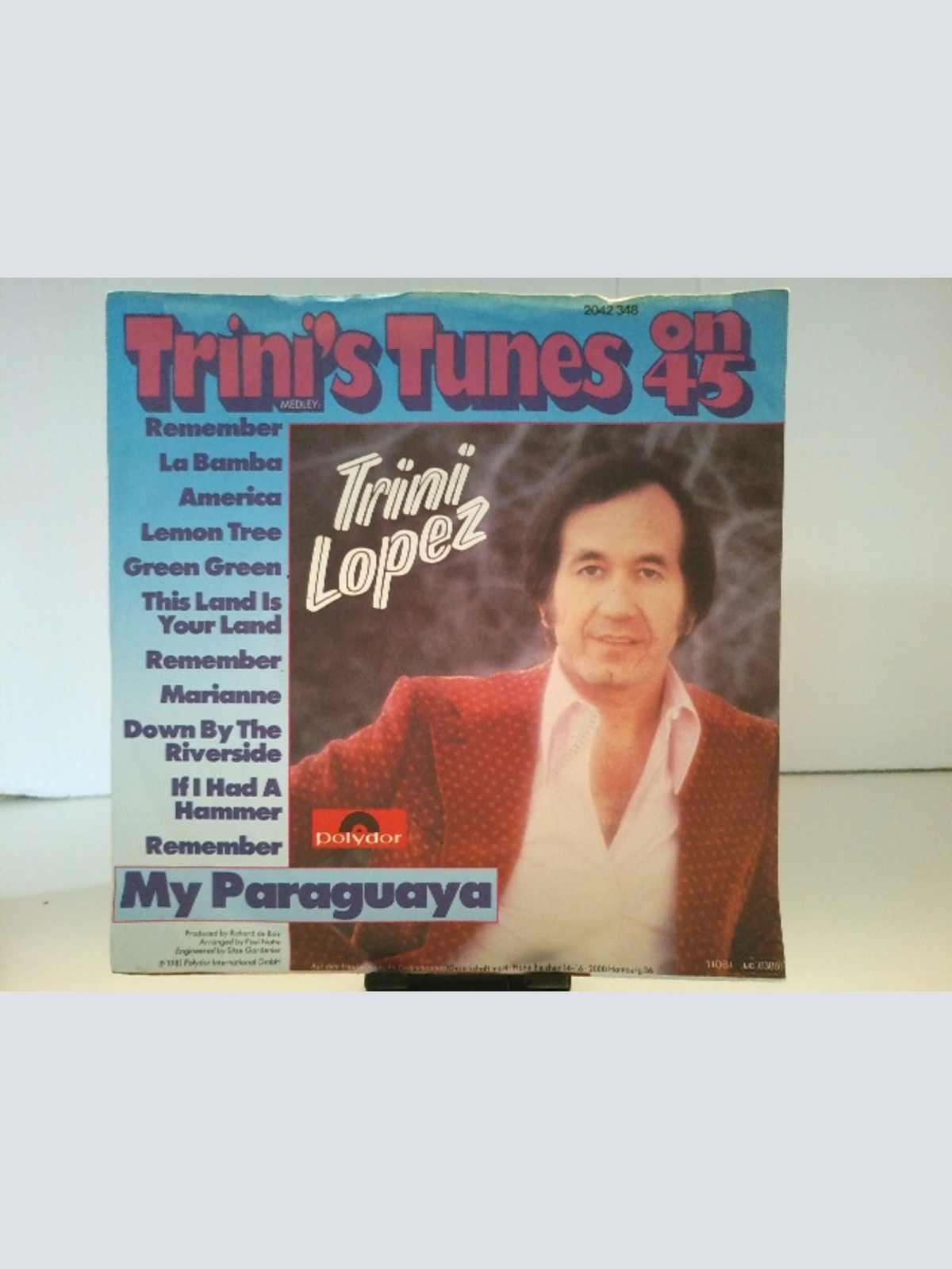 SINGLE / Trini Lopez – Trini's Tunes On 45