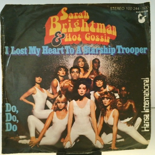 SINGLE / Sarah Brightman & Hot Gossip – I Lost My Heart To A Starship Trooper