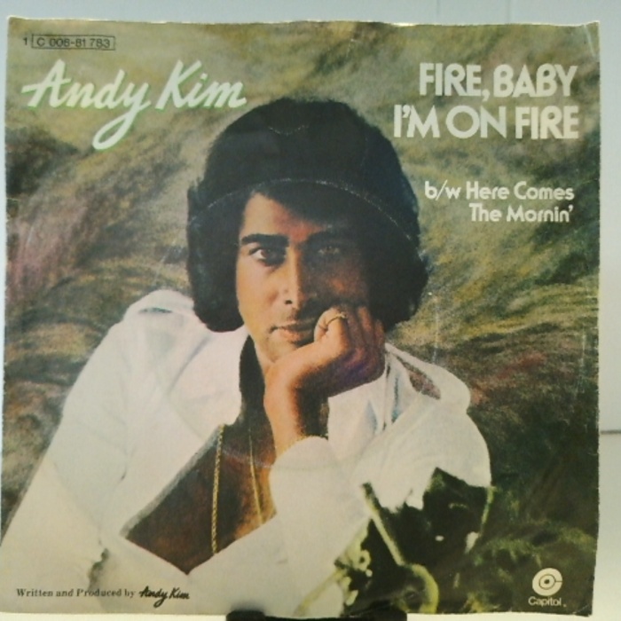 SINGLE / Andy Kim – Fire Baby, I'm On Fire