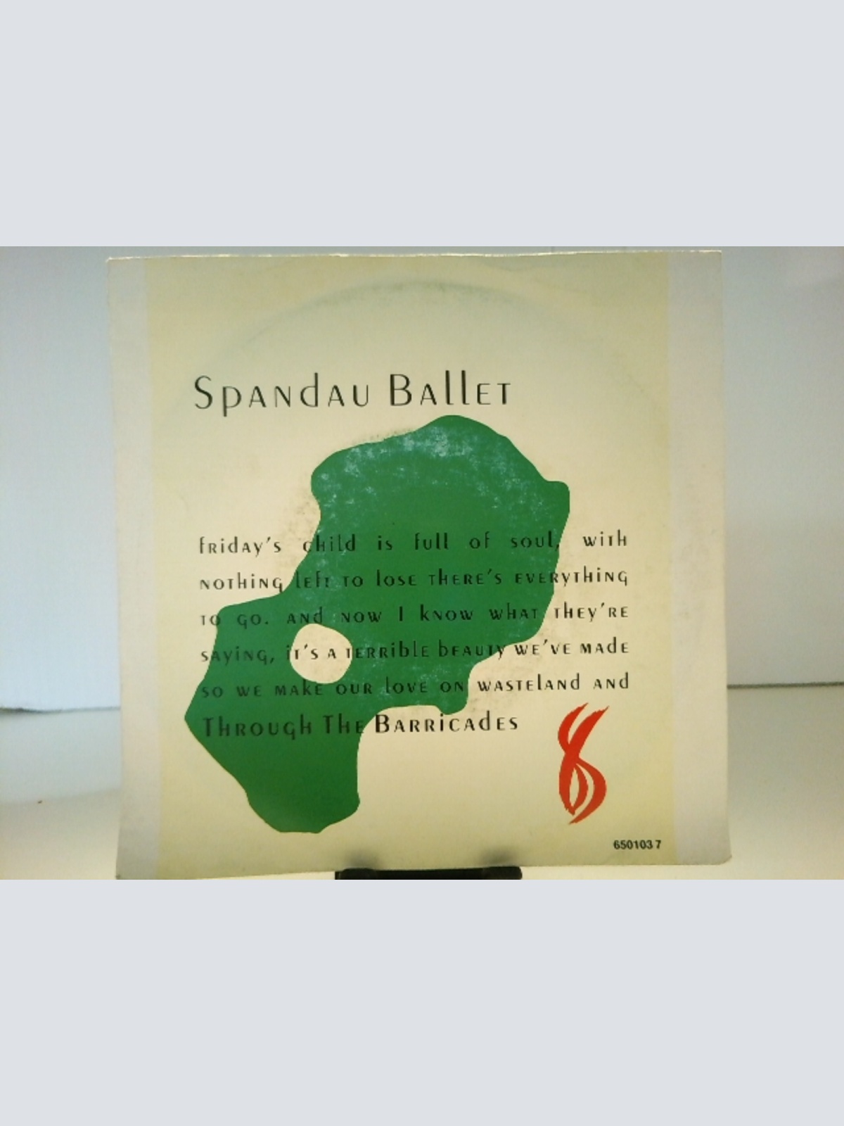 SINGLE / Spandau Ballet – Through The Barricades