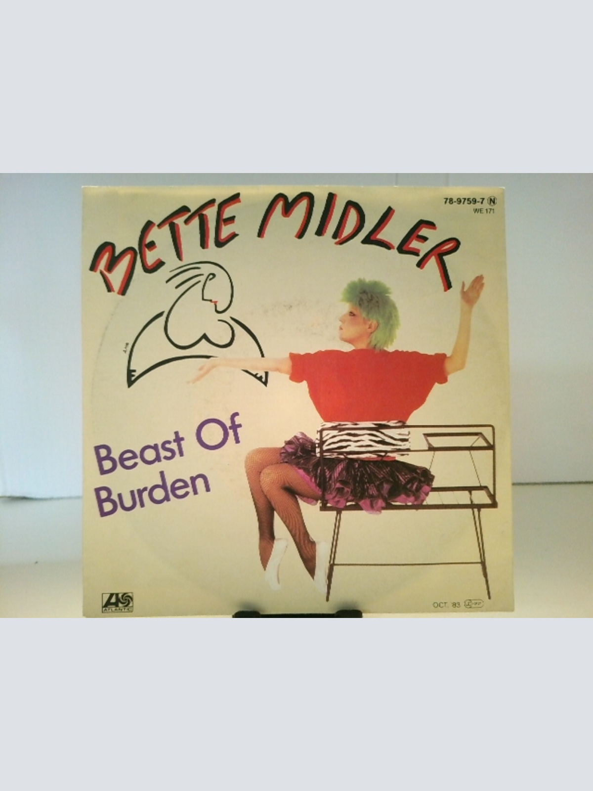SINGLE / Bette Midler – Beast Of Burden