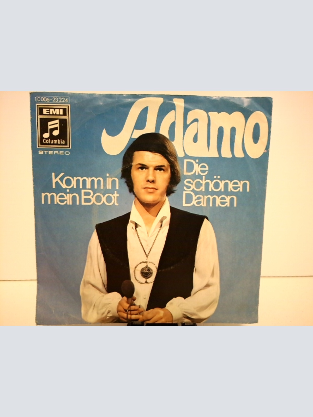SINGLE / Adamo – Komm In Mein Boot / Die Schönen Damen