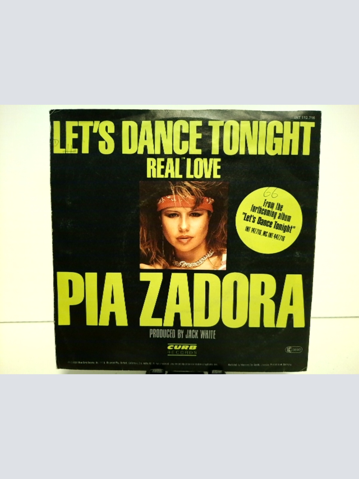 SINGLE / Pia Zadora – Let's Dance Tonight