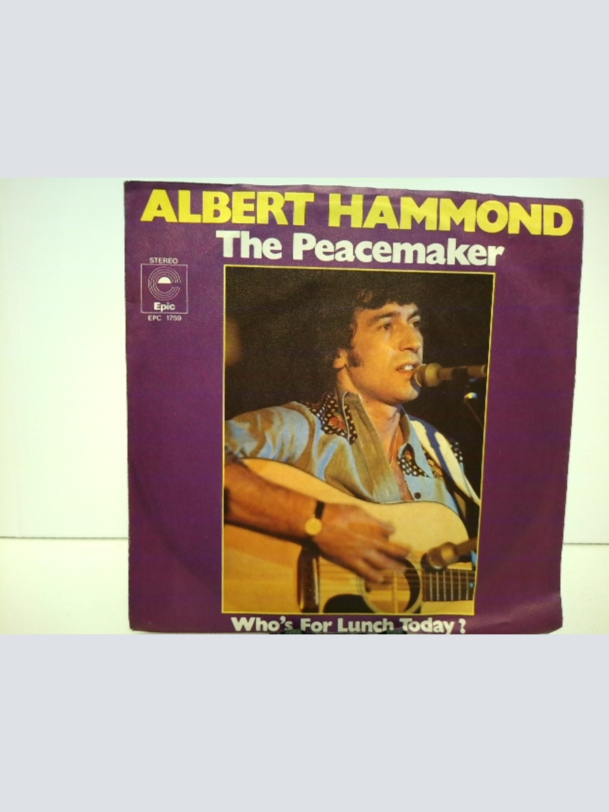 SINGLE / Albert Hammond – The Peacemaker