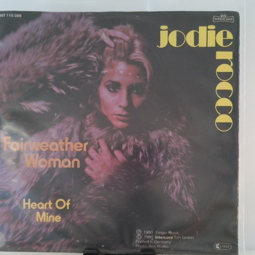 SINGLE / Jodie Rocco – Fairweather Woman / Heart Of Mine