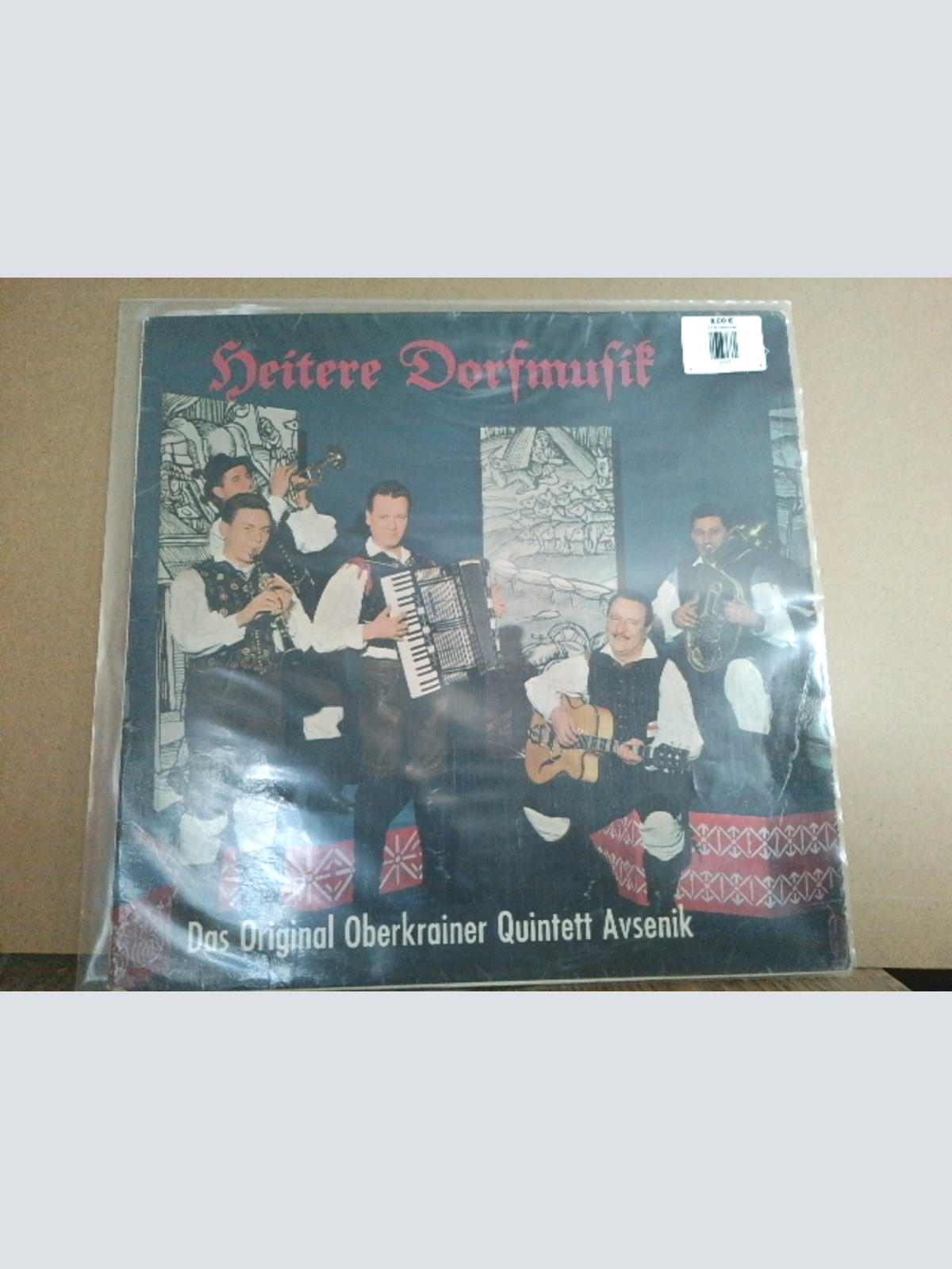LP / Das Original Oberkrainer Quintett Avsenik - Heitere Dorfmusik