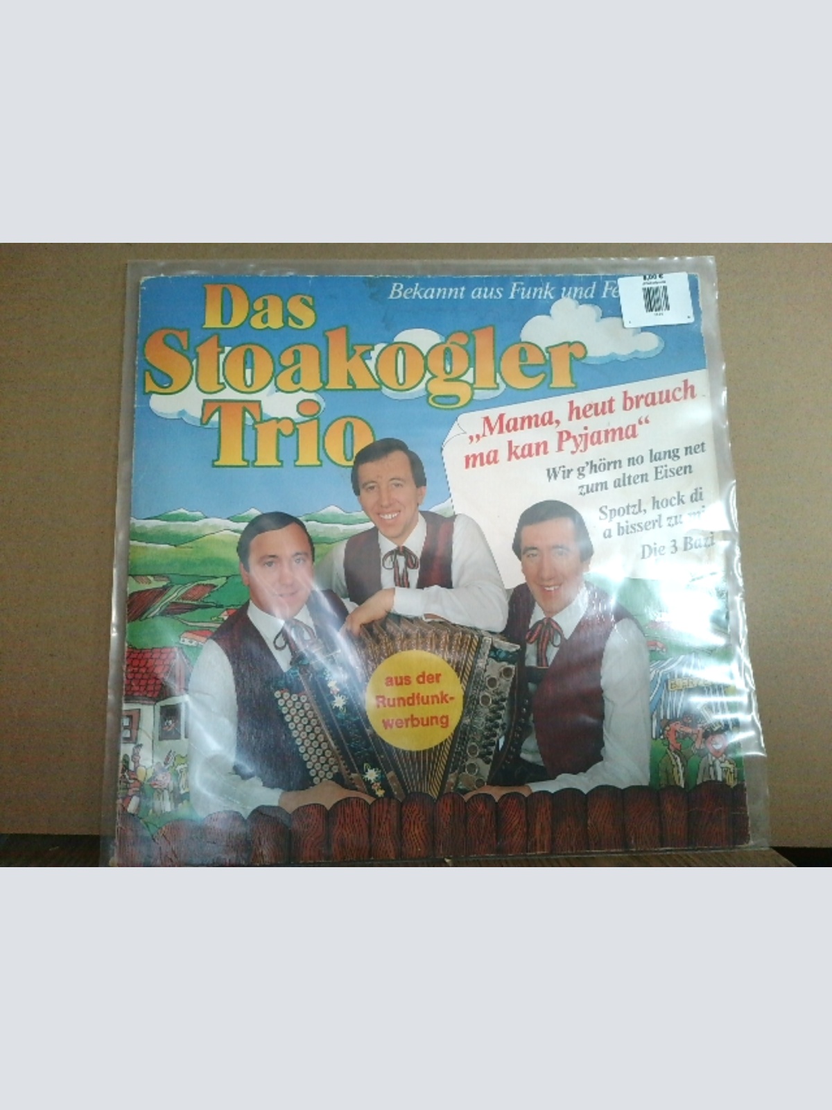 LP / Das Stoakogler Trio* – Mama, Heut Brauch Ma Kan Pyjama