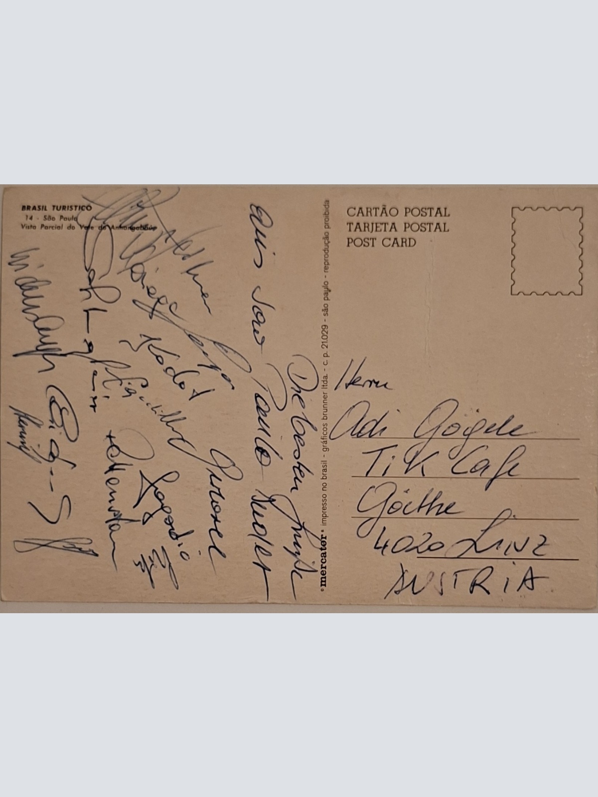 Autogramme ÖFB Nationalmannschaft 1971
