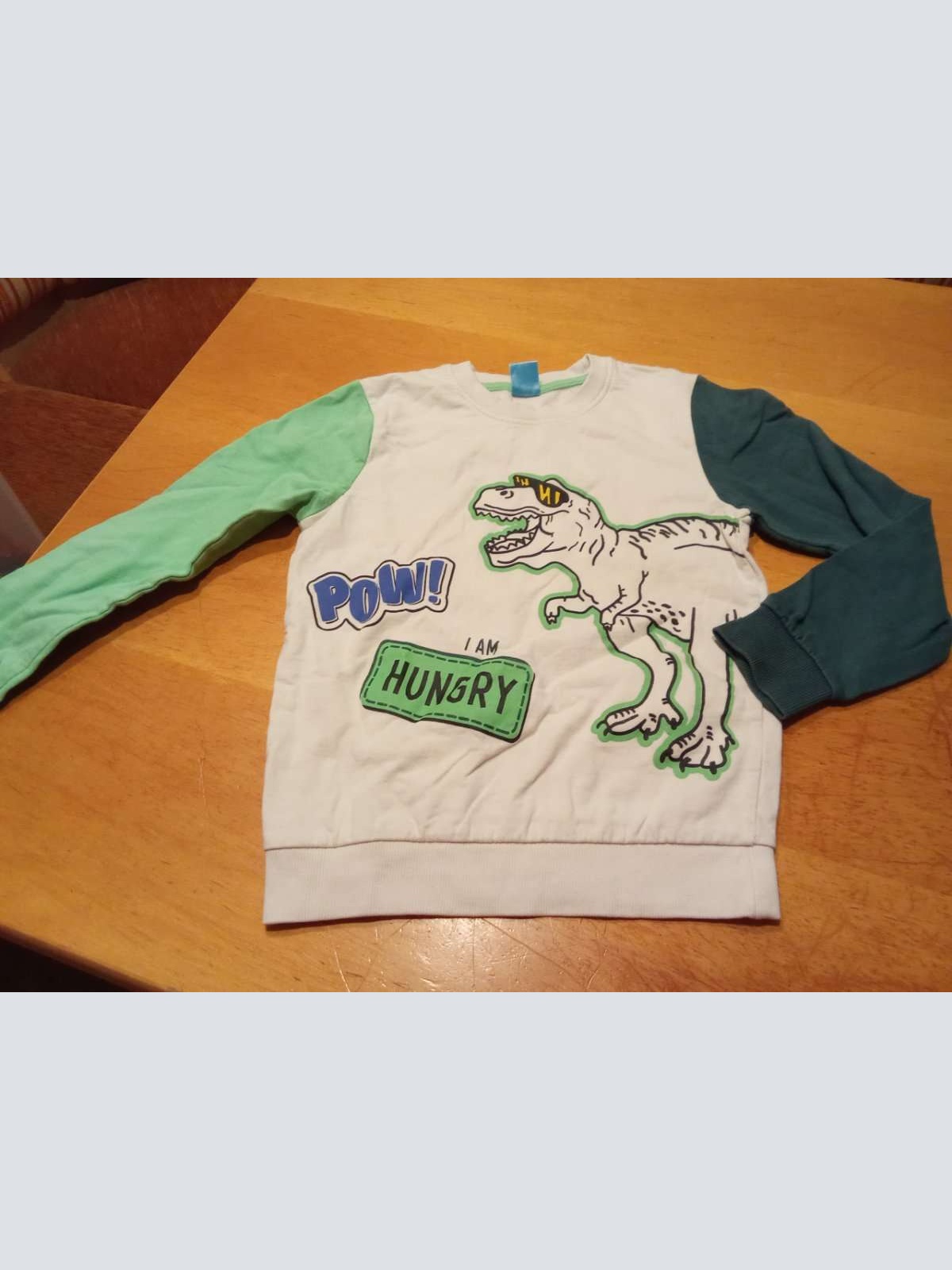 Sehr schöner Dinosaurier Pullover von little Kids in gr. 134 abzugeben