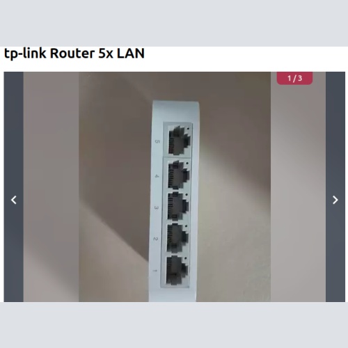 tp-link Router 5x LAN