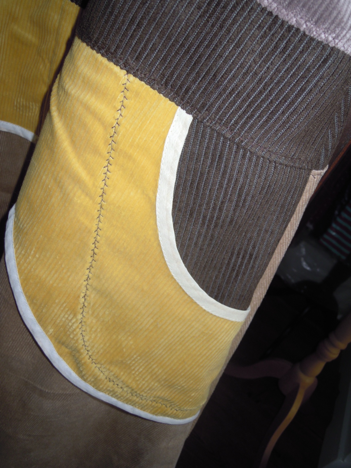 Jumpsuite Jumper Overall "Cord" im Haremslook Einheitsgröße Unisex