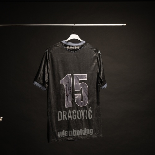 Austria Wien Matchworn Bezirkstrikot DRAGOVIĆ