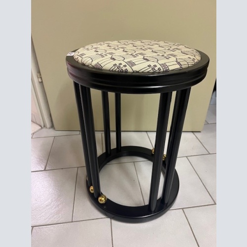 Hocker rund / schwarz (37/38)