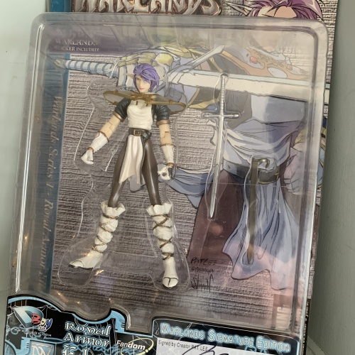 DREAMWAVE - Item#95004-S (Asst.#95100)SIGNED by PAT LEE Limited-Warlands Royal Armor Ellessa Vintage 2000