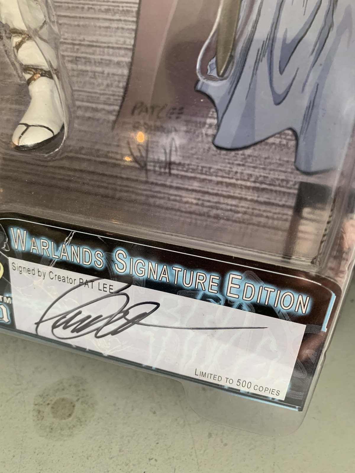 DREAMWAVE - Item#95004-S (Asst.#95100)SIGNED by PAT LEE Limited-Warlands Royal Armor Ellessa Vintage 2000