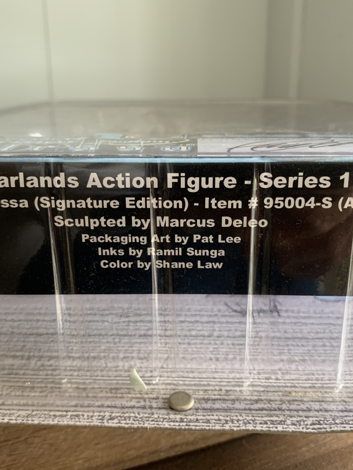 DREAMWAVE - Item#95004-S (Asst.#95100)SIGNED by PAT LEE Limited-Warlands Royal Armor Ellessa Vintage 2000