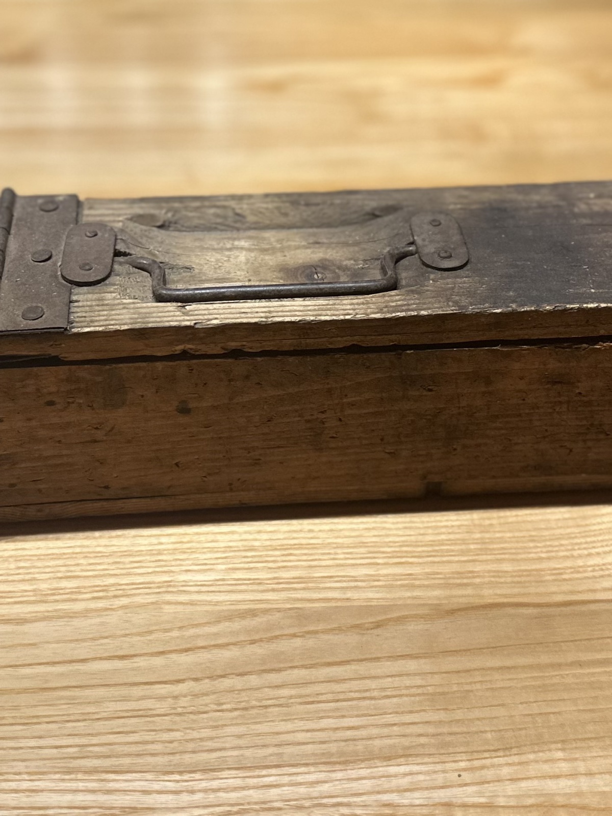 Munitionskiste klein vom 1. Weltkrieg