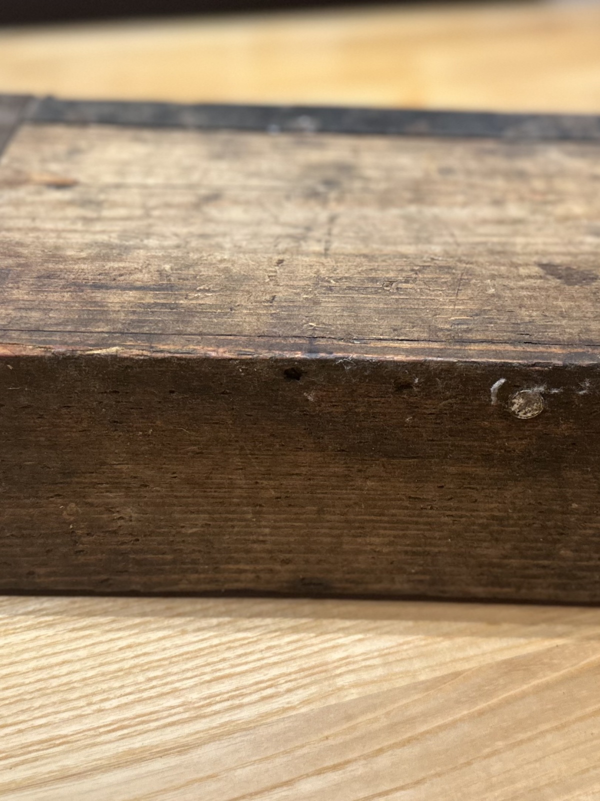 Munitionskiste groß vom 1. Weltkrieg