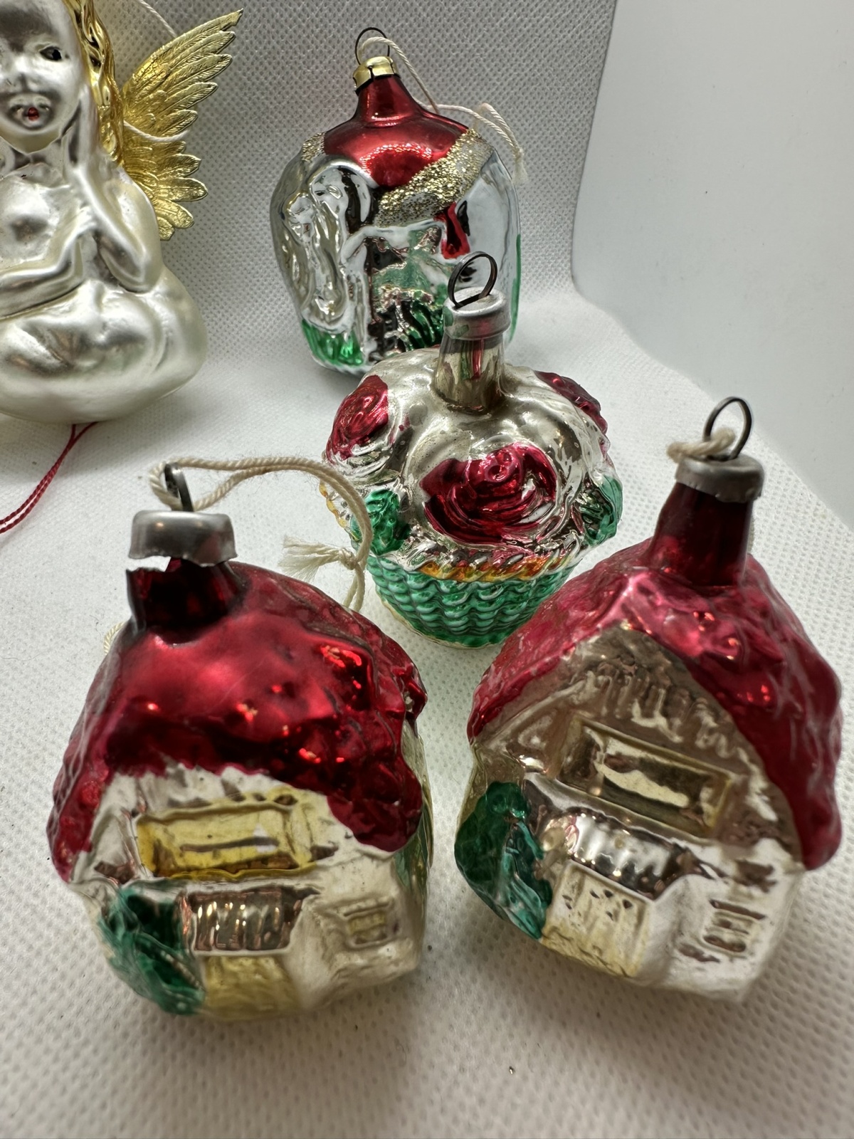 Konvolut von altem und seltenem Weihnachtsschmuck