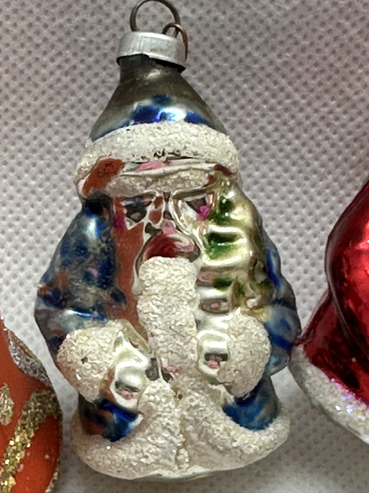 Konvolut vintage Christbaumschmuck Glasschmuck