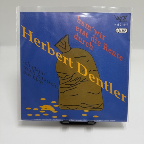 Single / Herbert Dentler – Ham' Wir Erst die Rente Durch