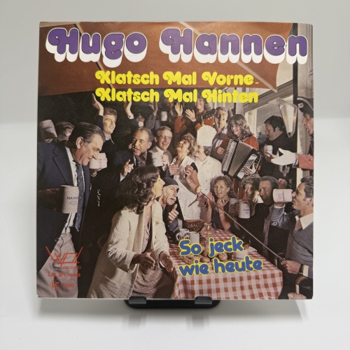 Single / Hugo Hannen – Klatsch Mal Vorne, Klatsch Mal Hinten
