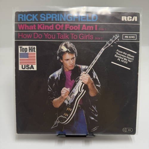 Single / Rick Springfield – What Kind Of Fool Am I