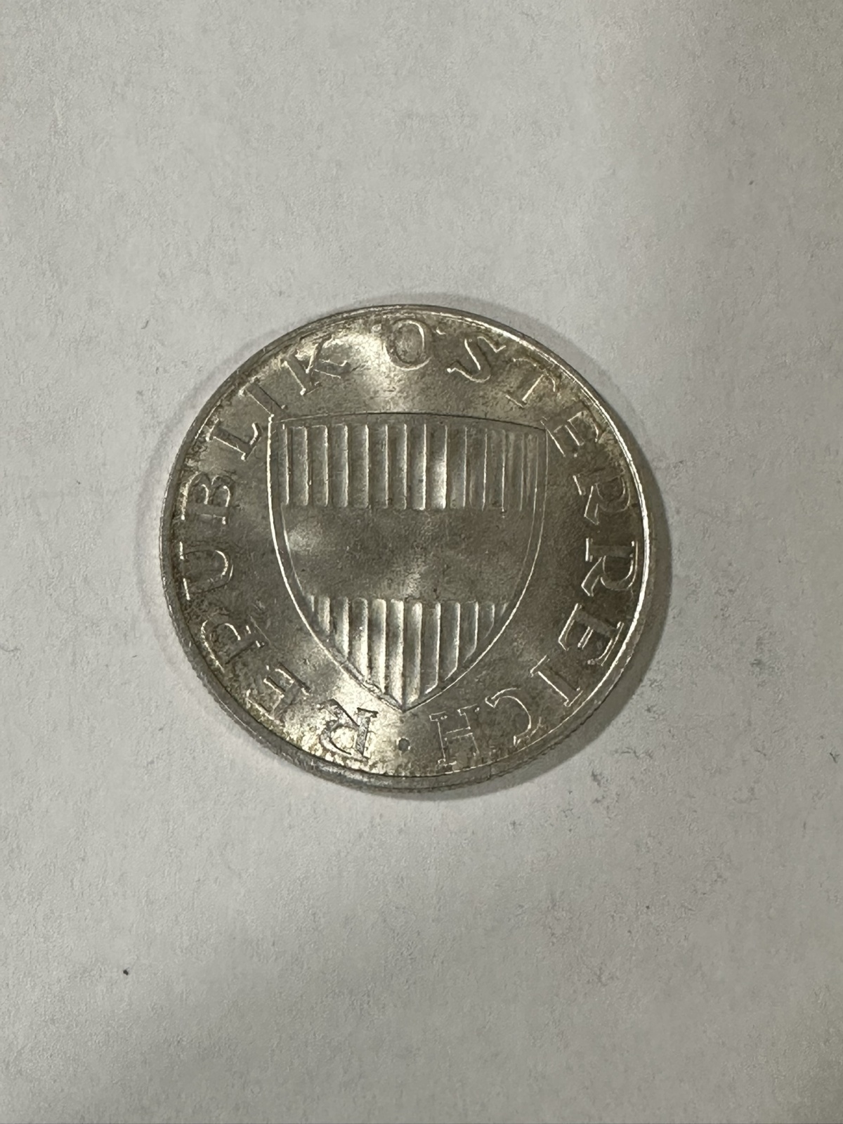 10 Schilling Münze Silber
