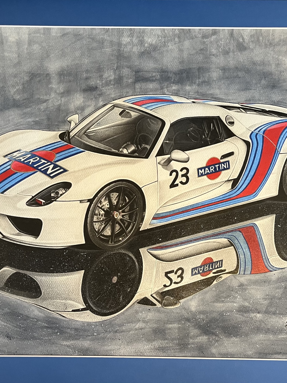Porsche 918 Spyder (Martini Racing) von Car-Art - ALDAZORO