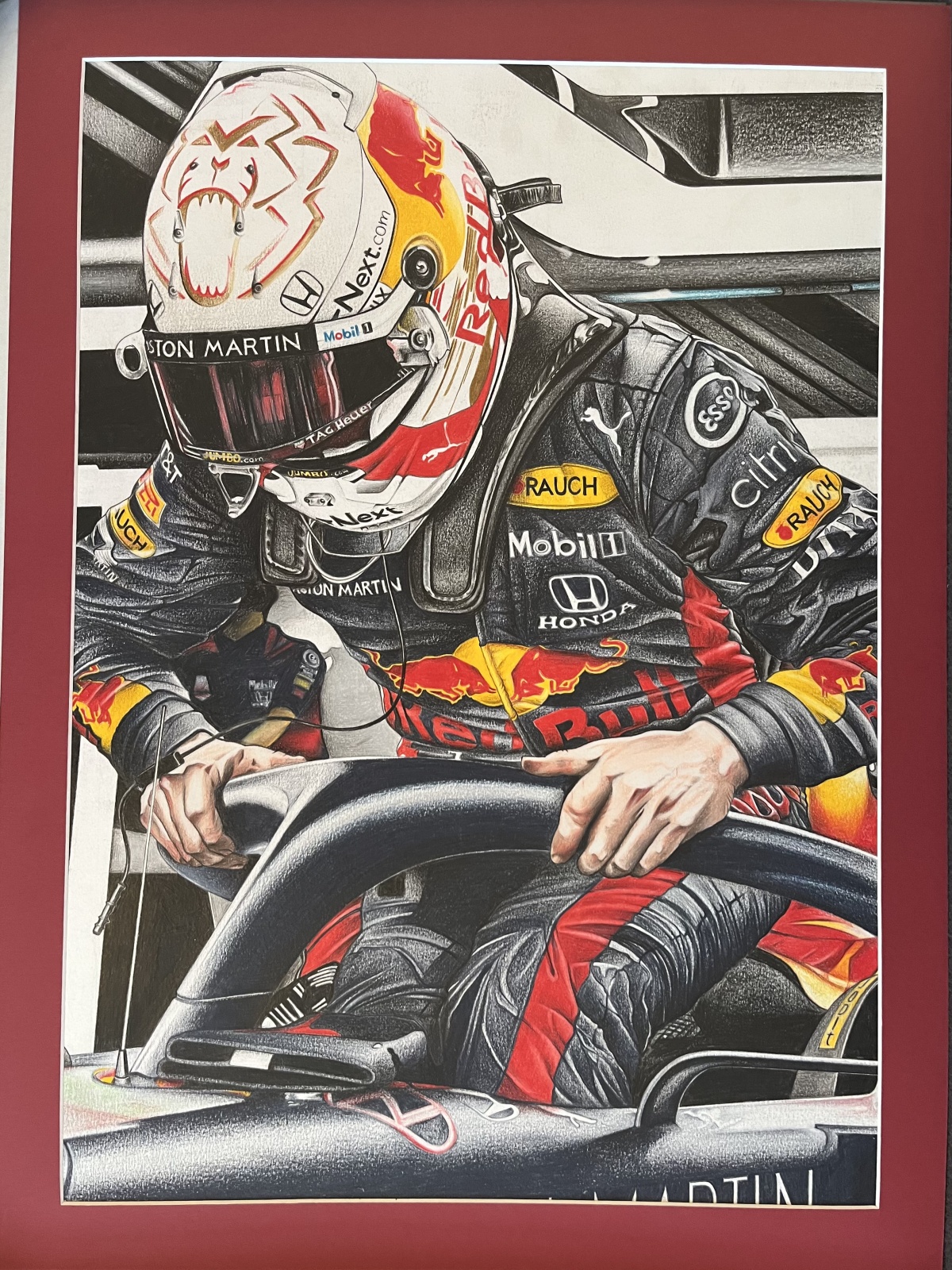 Max Verstappen Red Bull RB 15 (2019) von Car-Art - ALDAZORO