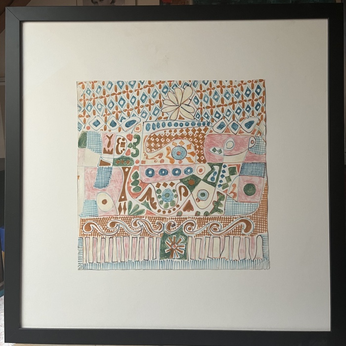 Ausstellung mit Hundertwasser - Prof. Pointer