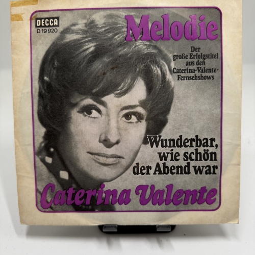 Single / Caterina Valente – Melodie / Wunderbar, Wie Schön Der Abend War