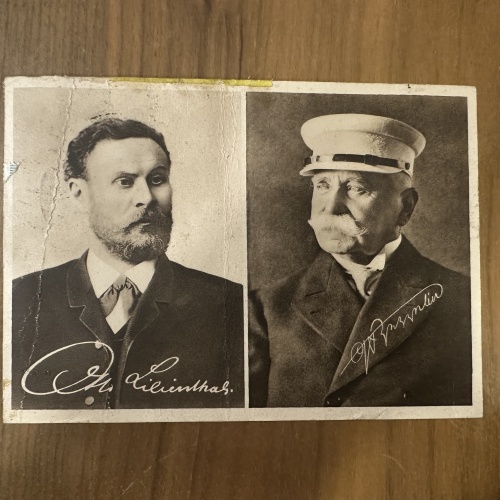 AK offizielle Postkarte der "ILA" - per Luftpost 1928