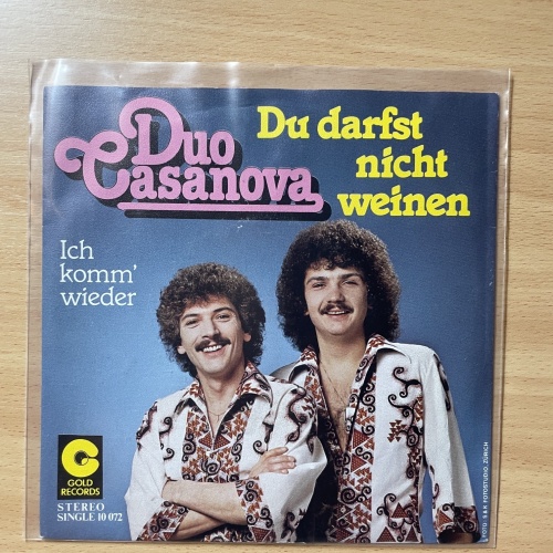 SINGLE / Duo Casanova – Du Darfst Nicht Weinen