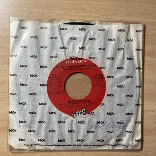 SINGLE / Peaches & Herb – Shake Your Groove Thing